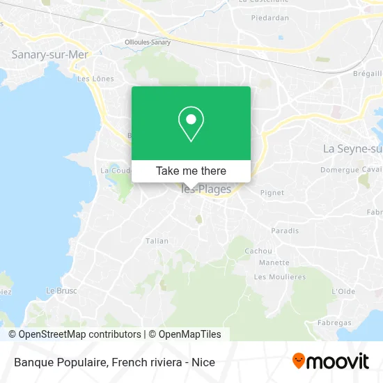 Banque Populaire map