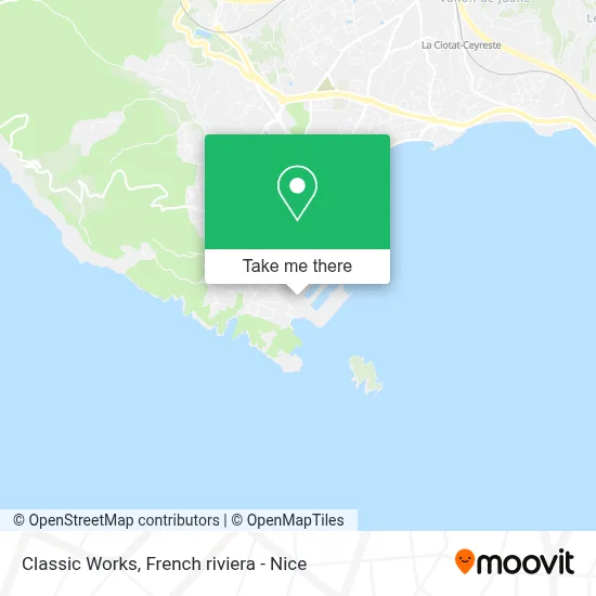 Classic Works map