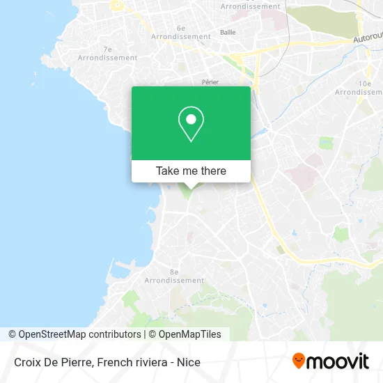 Croix De Pierre map