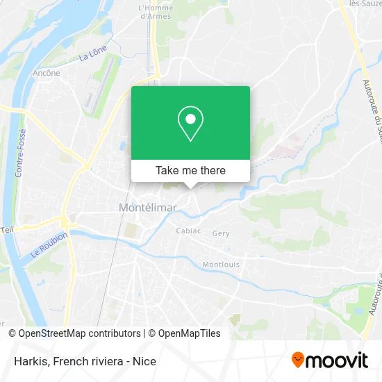 Harkis map