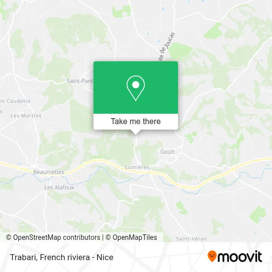 Trabari map