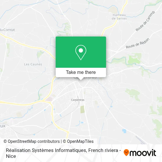 Réalisation Systèmes Informatiques map