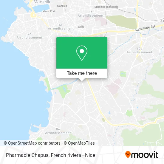 Pharmacie Chapus map