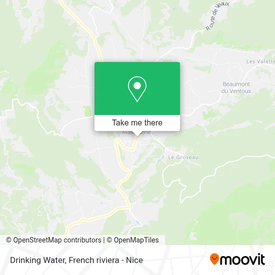 Eau Potable map