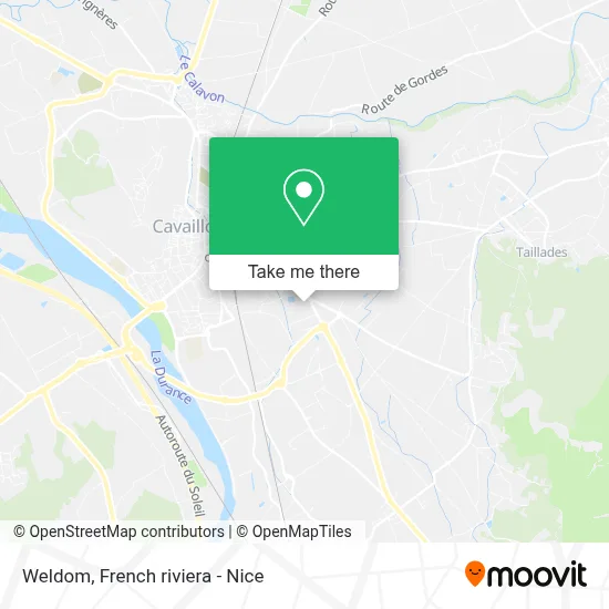 Weldom map