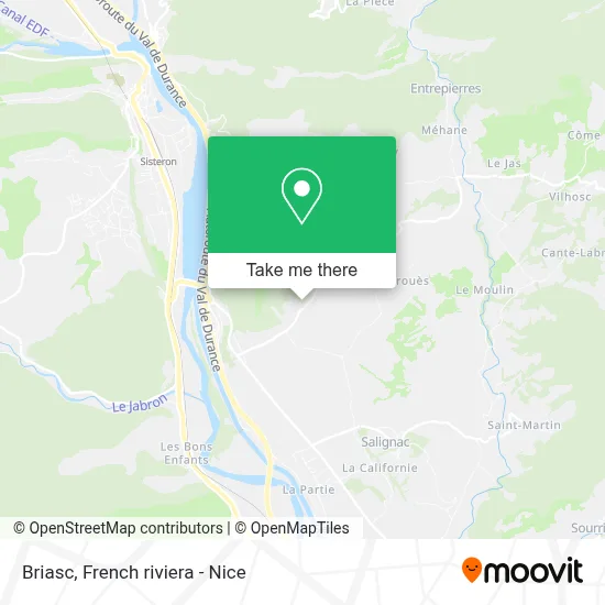 Briasc map