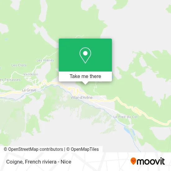 Coigne map