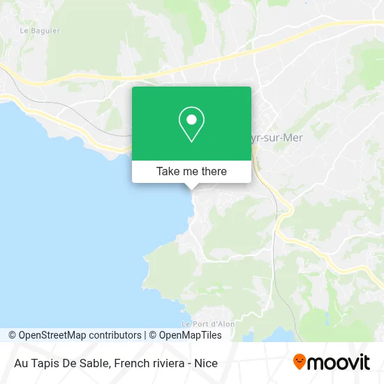 Au Tapis De Sable map