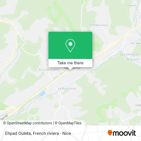 Ehpad Ouleta map