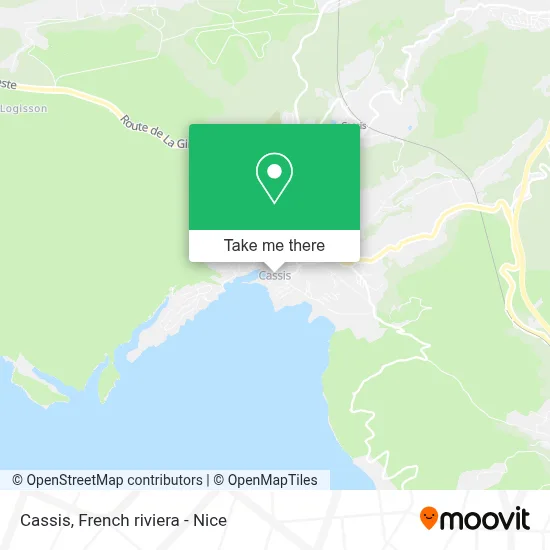 Cassis map