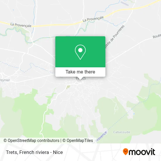 Trets map