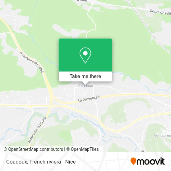Coudoux map
