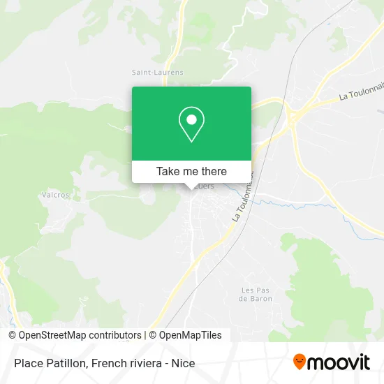 Place Patillon map