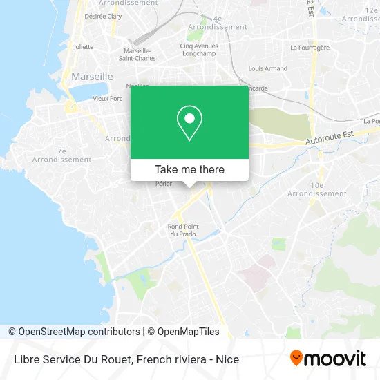 Libre Service Du Rouet map