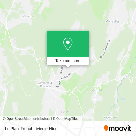 Le Plan map