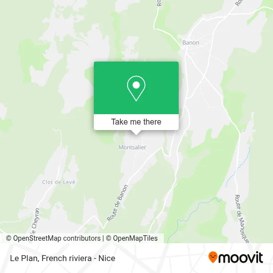 Le Plan map