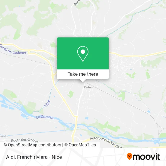 Aldi map