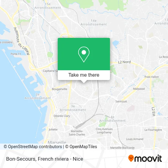 Bon-Secours map