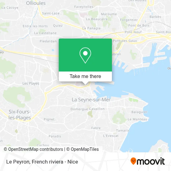 Le Peyron map
