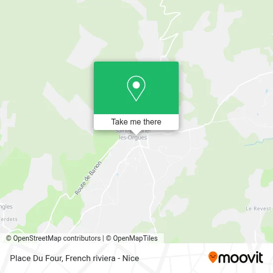 Place Du Four map