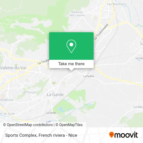 Complexe Sportif map