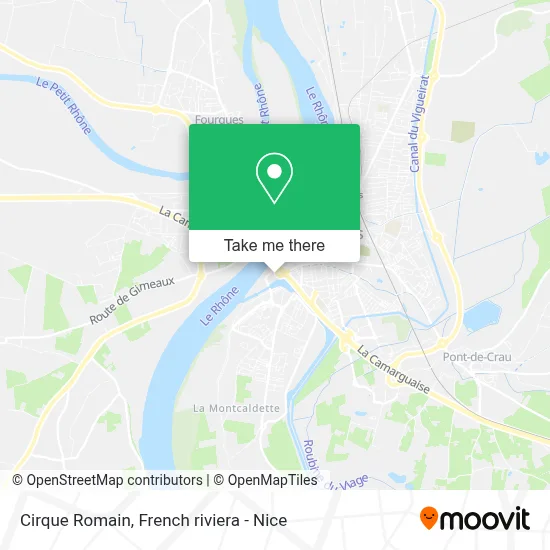 Cirque Romain map