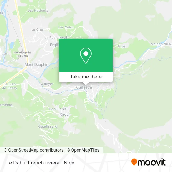 Le Dahu map