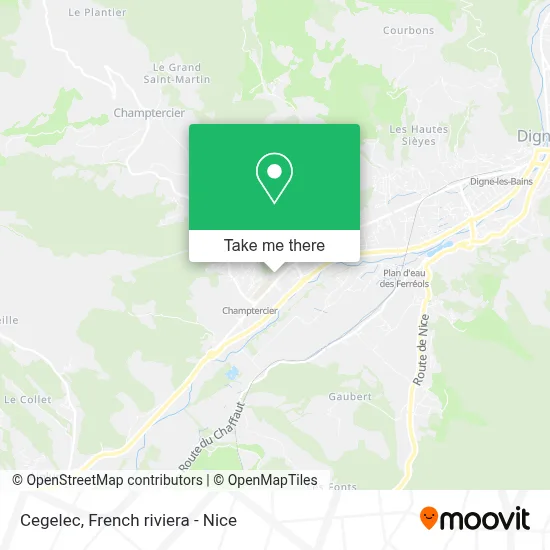 Cegelec map