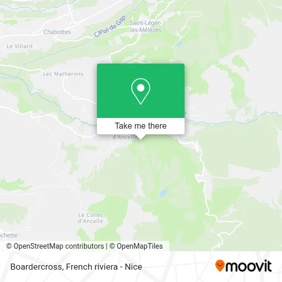 Boardercross map