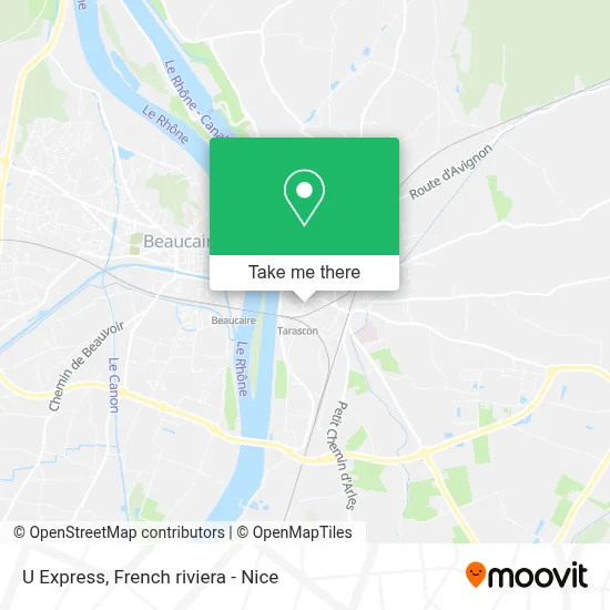 U Express map