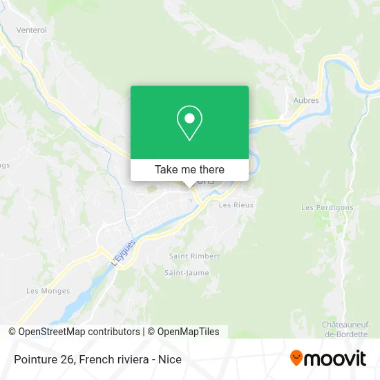 Pointure 26 map