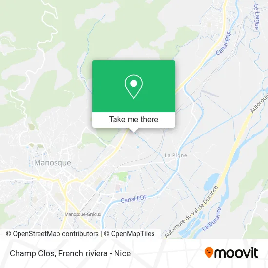 Champ Clos map