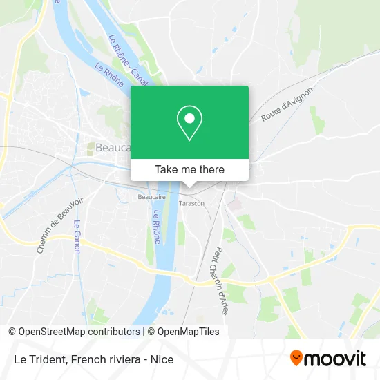 Le Trident map