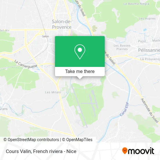 Cours Valin map