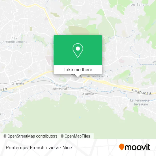 Printemps map
