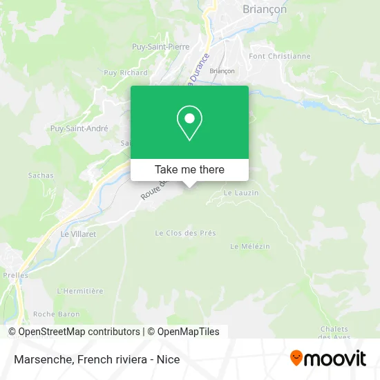 Marsenche map