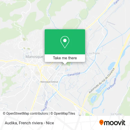 Audika map