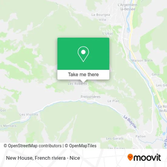 Maison Neuve map