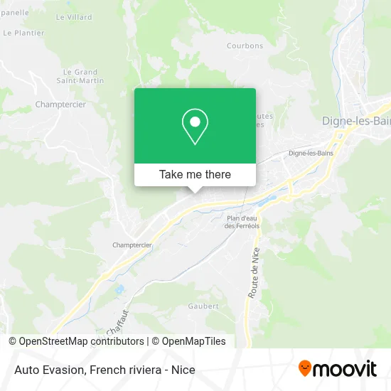 Auto Evasion map