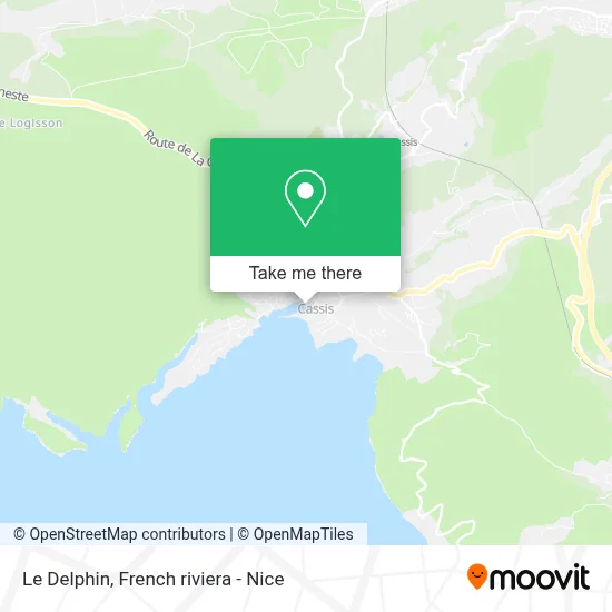 Le Delphin map
