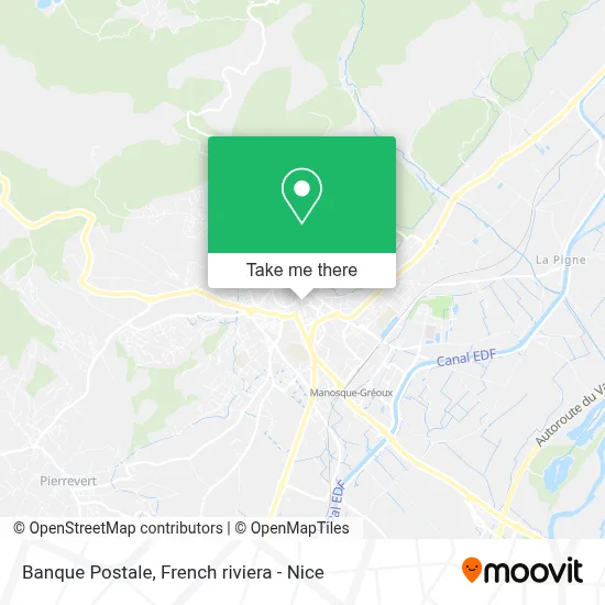Banque Postale map