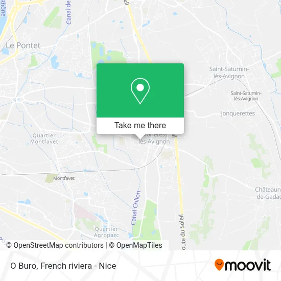O Buro map