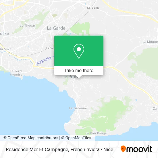 Résidence Mer Et Campagne map