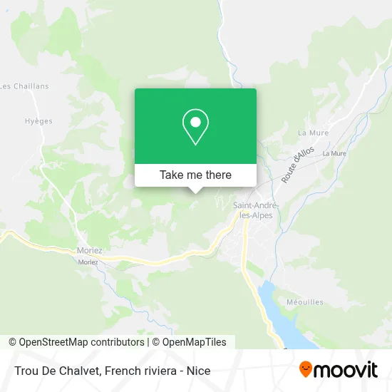 Trou De Chalvet map