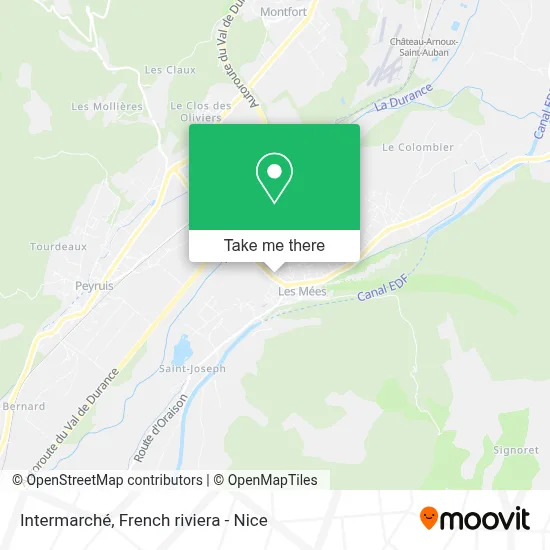 Intermarché map