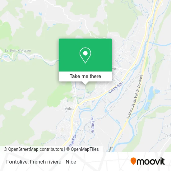 Fontolive map