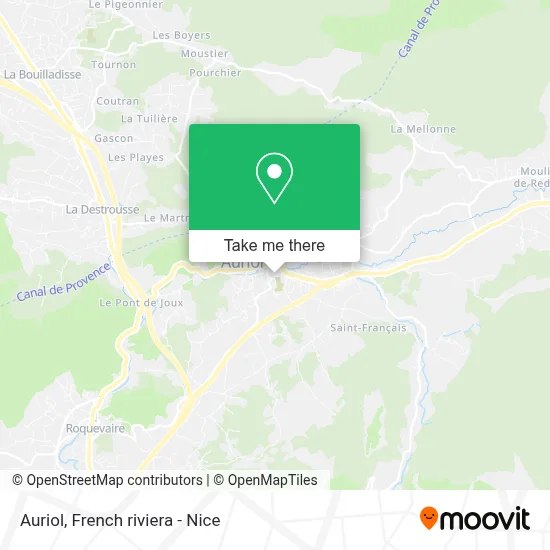 Auriol map