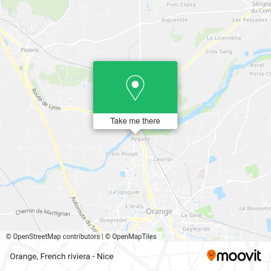 Orange map