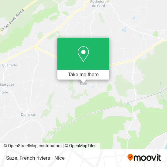 Saze map