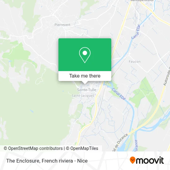 Le Clos map